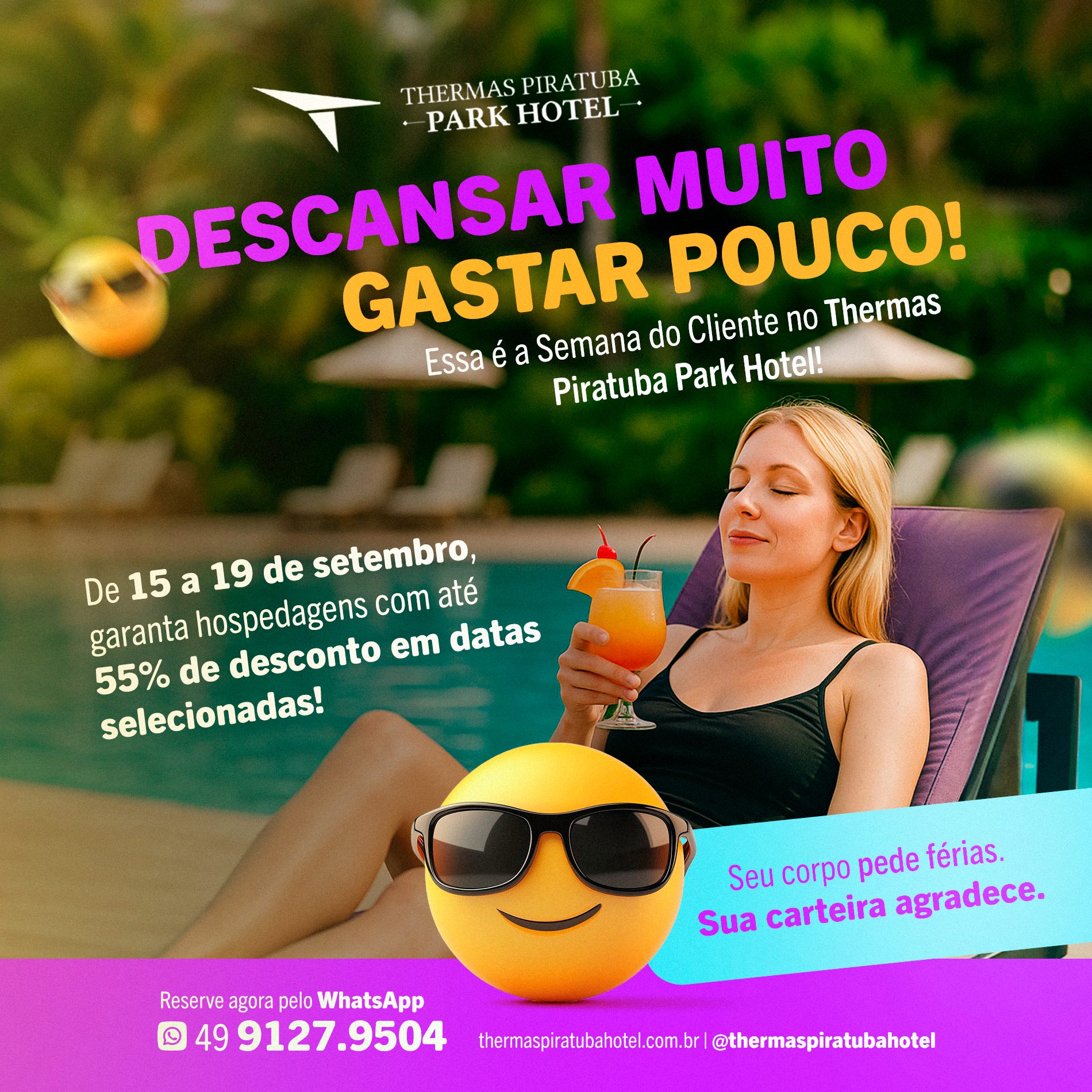 [THERMAS PIRATUBA PARK HOTEL] QUADRADO 1X1 01